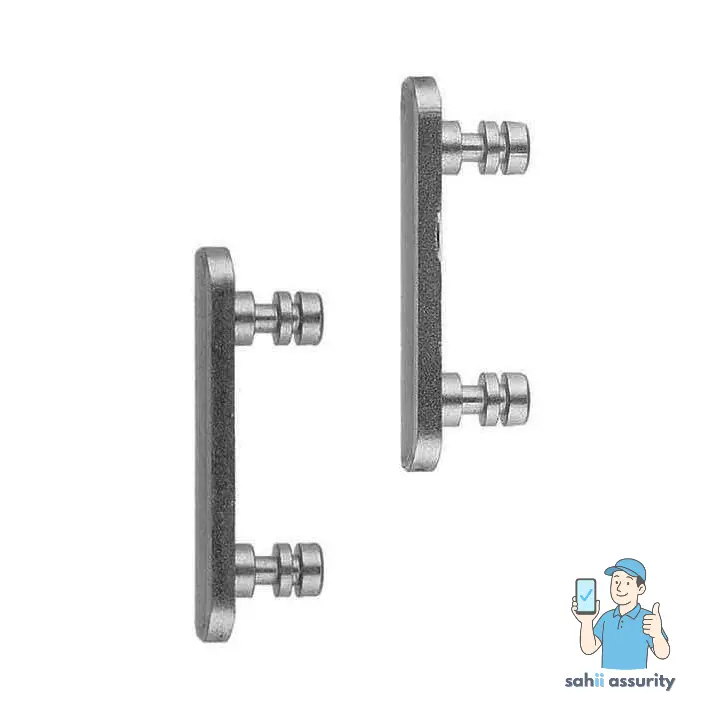 Volume Side Button Outer for Apple iPhone XS Max White thumbnail